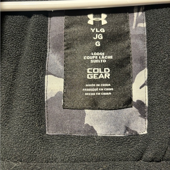 Under Armour Black and White ColdGear Jacket - Picture 2 of 4